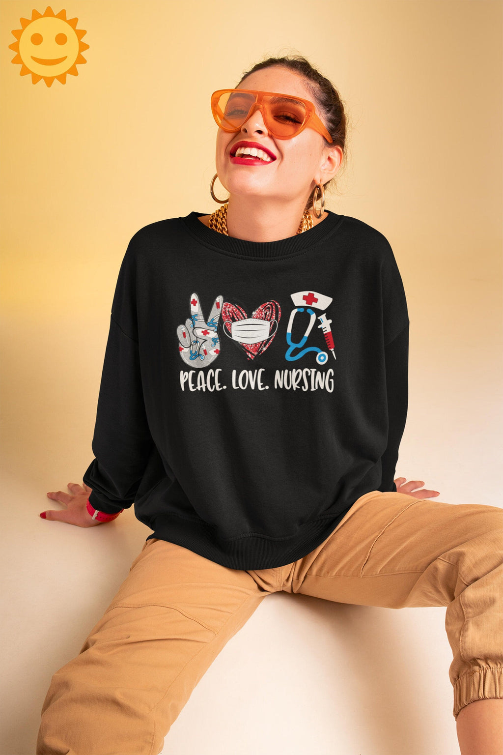 Peace Love Nursing Vintage T-Shirt, Nurselife Shirt, Nurse Shirt, Nurse Vintage Shirt, Nurse Lovers Shirt, Funny Nurse Shirt, Peace Shirt