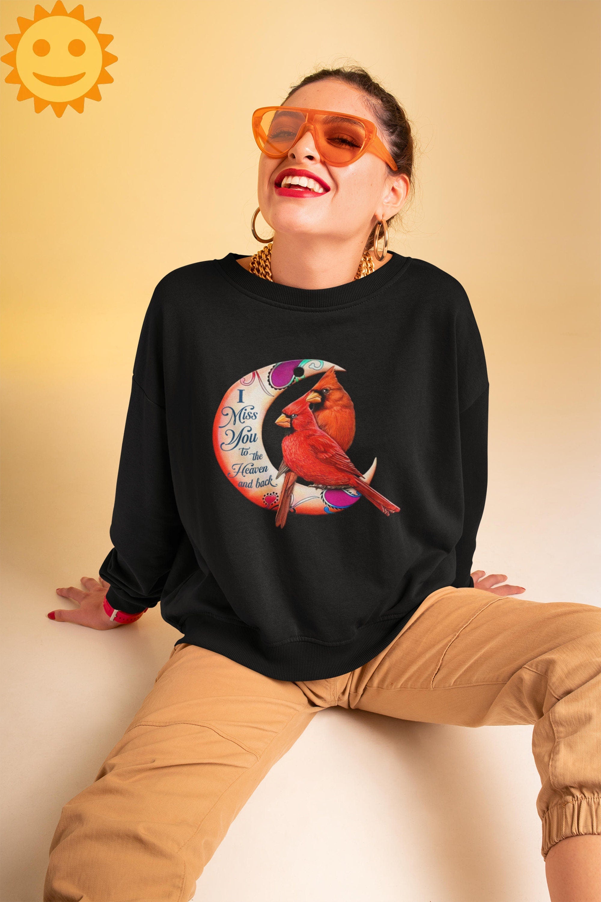 Cardinal I Miss You To The Heaven And Back Vintage T-Shirt, Bird Shirt, Bird Lovers Shirt, Cardinal Shirt, Cardinal Bird Shirt