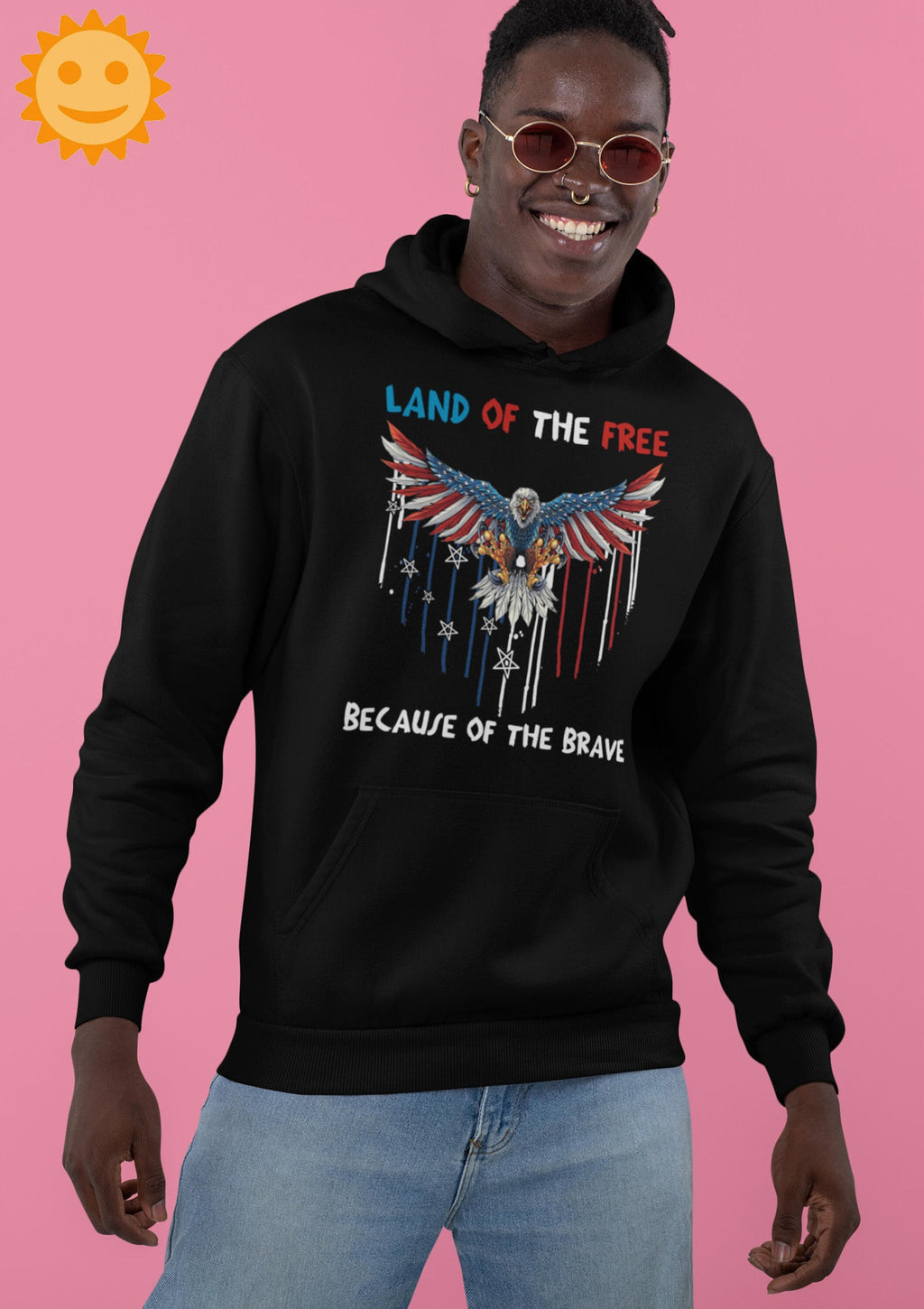 Eagle Land Of The Free Because Of The Brave Vintage T-Shirt, Independence Day Shirt, 4th Of July Shirt, Patriot Shirt, Independent Day Shirt
