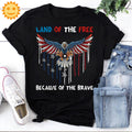 Eagle Land Of The Free Because Of The Brave Vintage T-Shirt, Independence Day Shirt, 4th Of July Shirt, Patriot Shirt, Independent Day Shirt