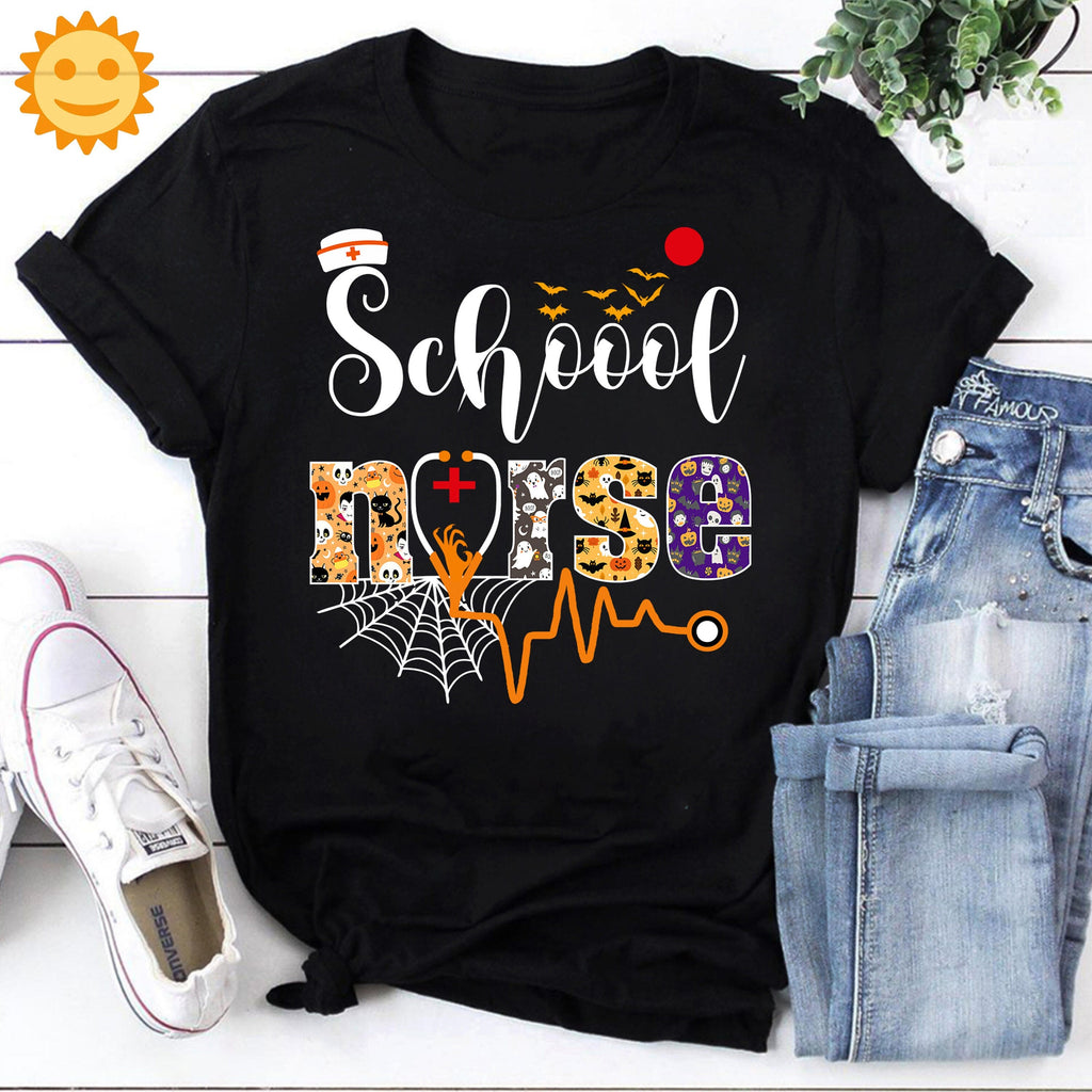 School Nurse Funny Vintage T-Shirt, Nurselife Shirt, Nurse Shirt, Nurse Vintage Shirt, Nurse Lovers Shirt, Funny Nurse Shirt