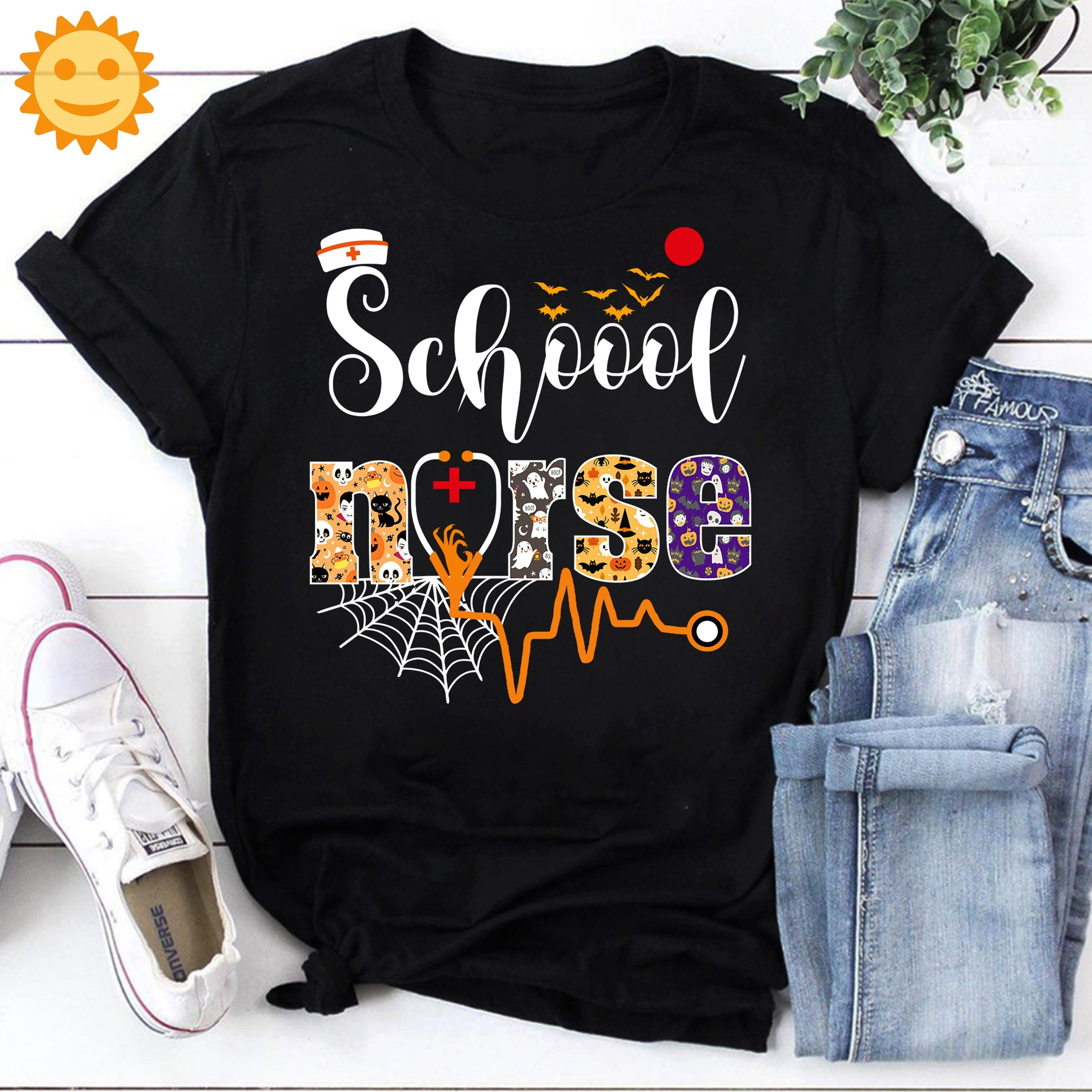School Nurse Funny Vintage T-Shirt, Nurselife Shirt, Nurse Shirt, Nurse Vintage Shirt, Nurse Lovers Shirt, Funny Nurse Shirt