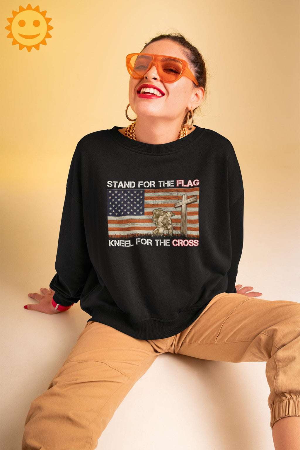 Stand For The Flag Kneel For The Cross Vintage T-Shirt, Veteran Shirt, Veteran Lovers Shirt, Soldier Shirt, Independence Day Shirt