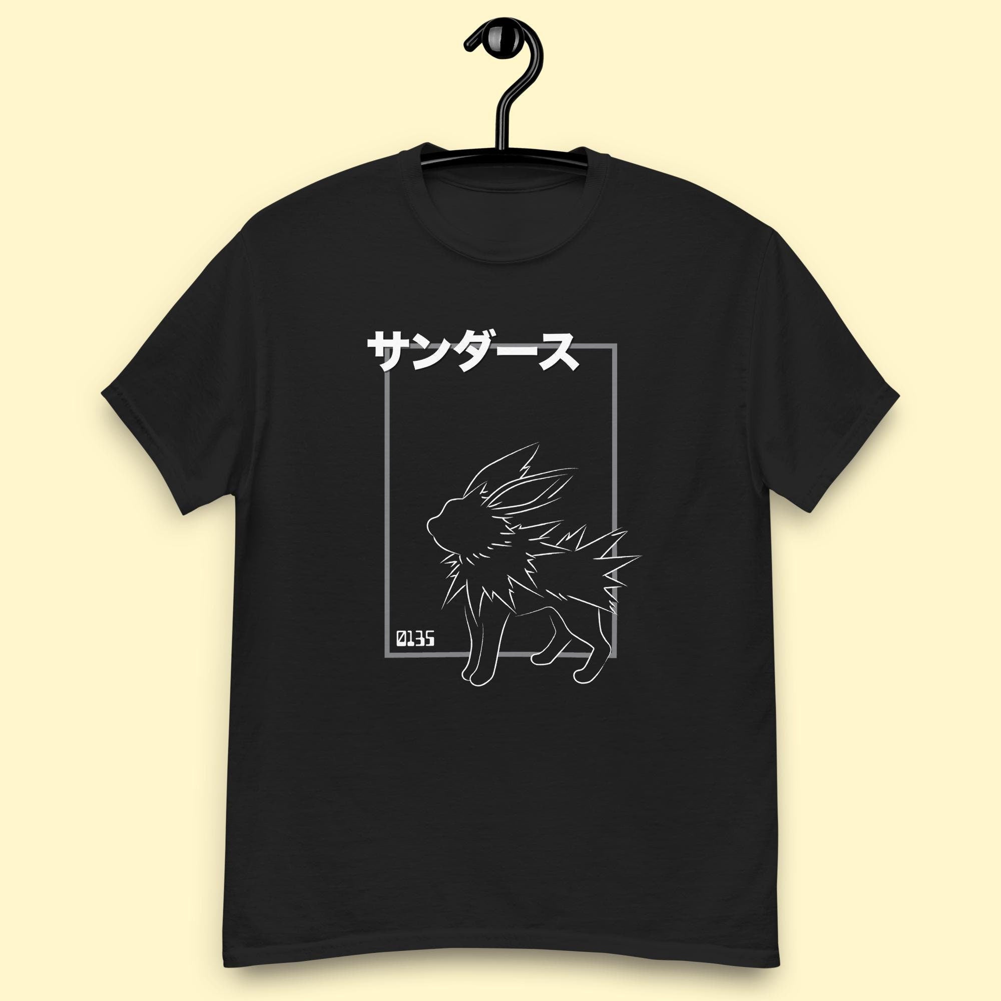 Jolteon Inspired T-Shirt | Unisex | Japanese | Adult Gift