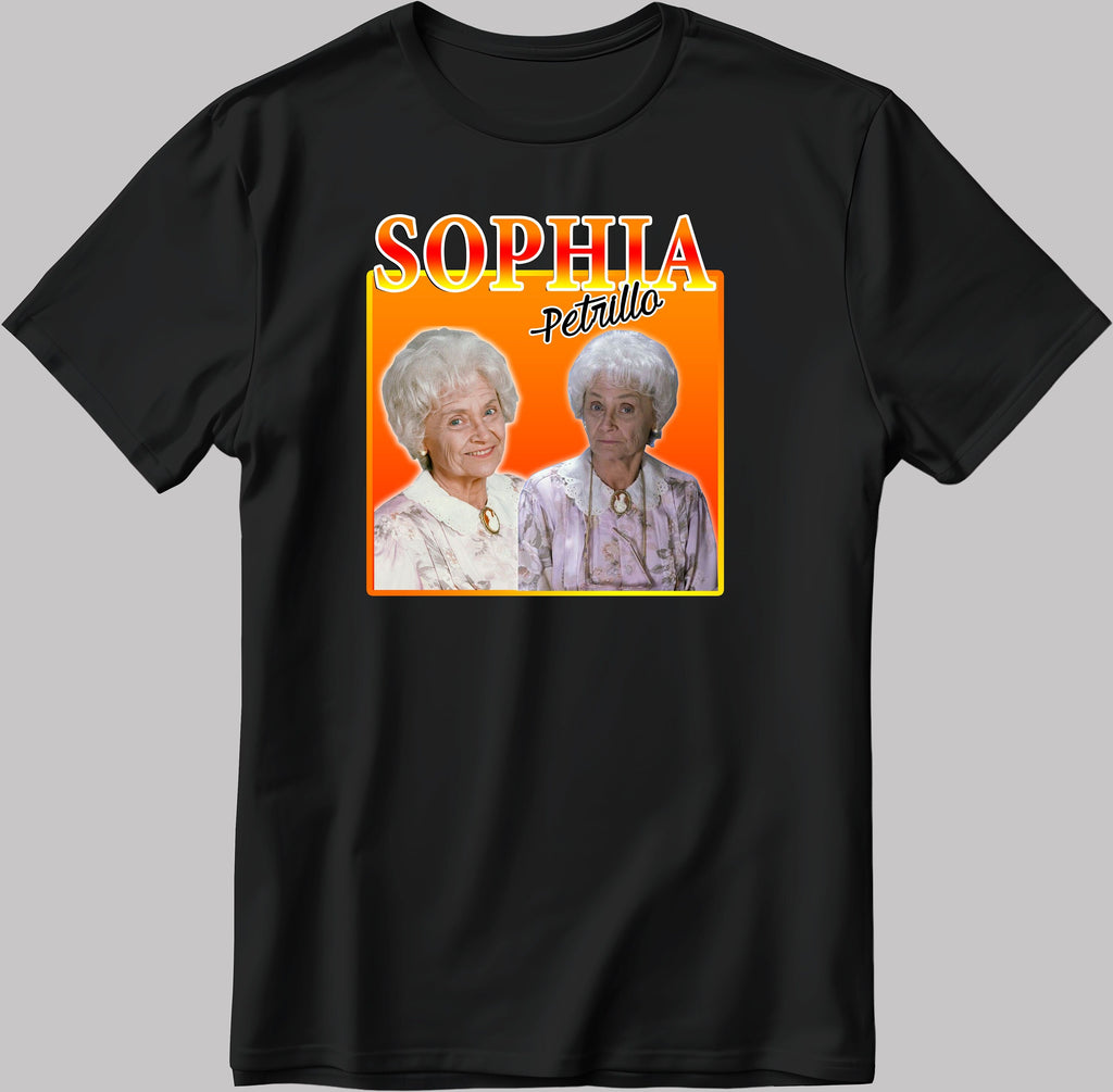Sophia Petrillo ,The Golden Girls, Short Sleeve White-Black Men's / Women's T Shirt G301
