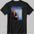 Famous Jeremy Kyle Figure, Short Sleeve White-Black Men's / Women's T Shirt G801