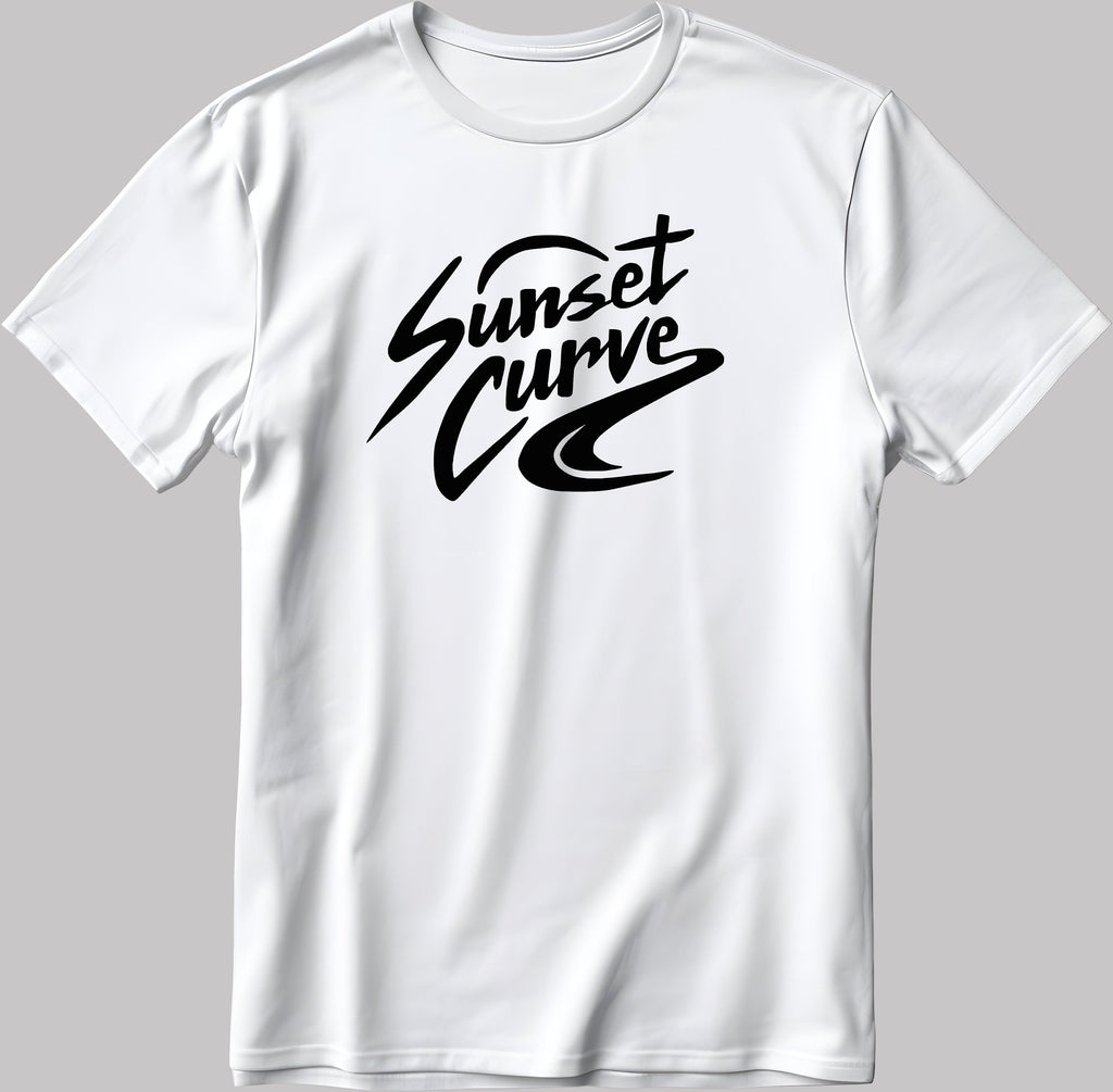 Sunset Curve, Julie And The Phantoms Music Band, Short Sleeve White-Black Men's / Women's T Shirt K954