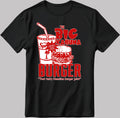 The Big Kahuna Burger Funny Parody Short Sleeve White-Black Men's / Women's T Shirt E112