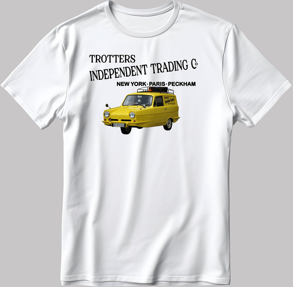 Trotters Independent Trading C NY Paris Short Sleeve White-Black Men's / Women's T Shirt E131