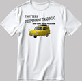 Trotters Independent Trading C NY Paris Short Sleeve White-Black Men's / Women's T Shirt E131