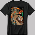 Halloween Forever Tiki Bar Figure Short Sleeve White-Black Men's / Women's T Shirt E133