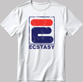 Ecstasy Rave Techno 90s Retro Dreamscape Short Sleeve White-Black Men's / Women's T Shirt K778