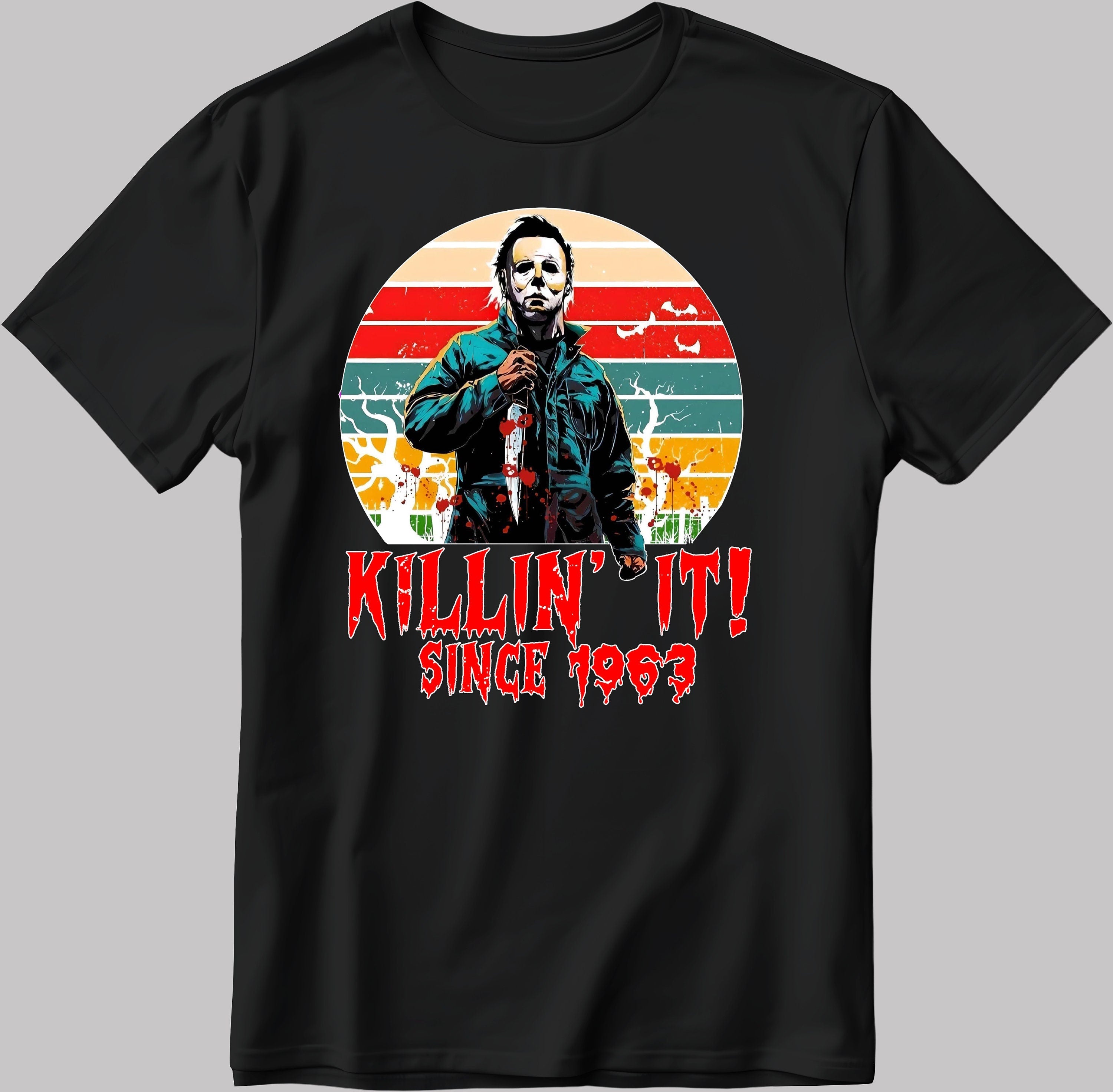 Killin' It! Since 1963 Logo Short Sleeve White-Black Men's / Women's T Shirt E115