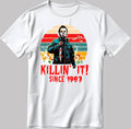 Killin' It! Since 1963 Logo Short Sleeve White-Black Men's / Women's T Shirt E115
