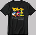 Three Caballeros Mexico, Margaritas Por Favor, Short Sleeve White-Black Men's / Women's T Shirt L326