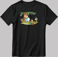 Asterix and Obelix, Famous Characters Figure, Short Sleeve White-Black Men's / Women's T Shirt L335