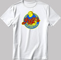 The Simpsons, Simpson drawing Short Sleeve White-Black Men's / Women's T Shirt L360
