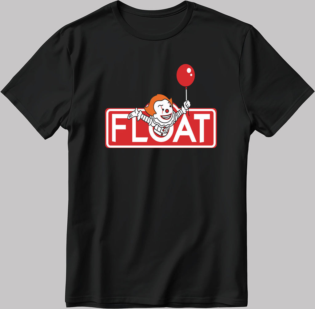 Pennywise Float Poster Short Sleeve White-Black Men's / Women's T Shirt U359