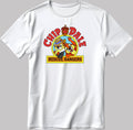 Chip'n Dale Rescue Rangers Short Sleeve White-Black Men's / Women's T Shirt H139
