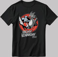 The Itchy And Scratchy Show Short Sleeve White-Black Men's / Women's T Shirt N125