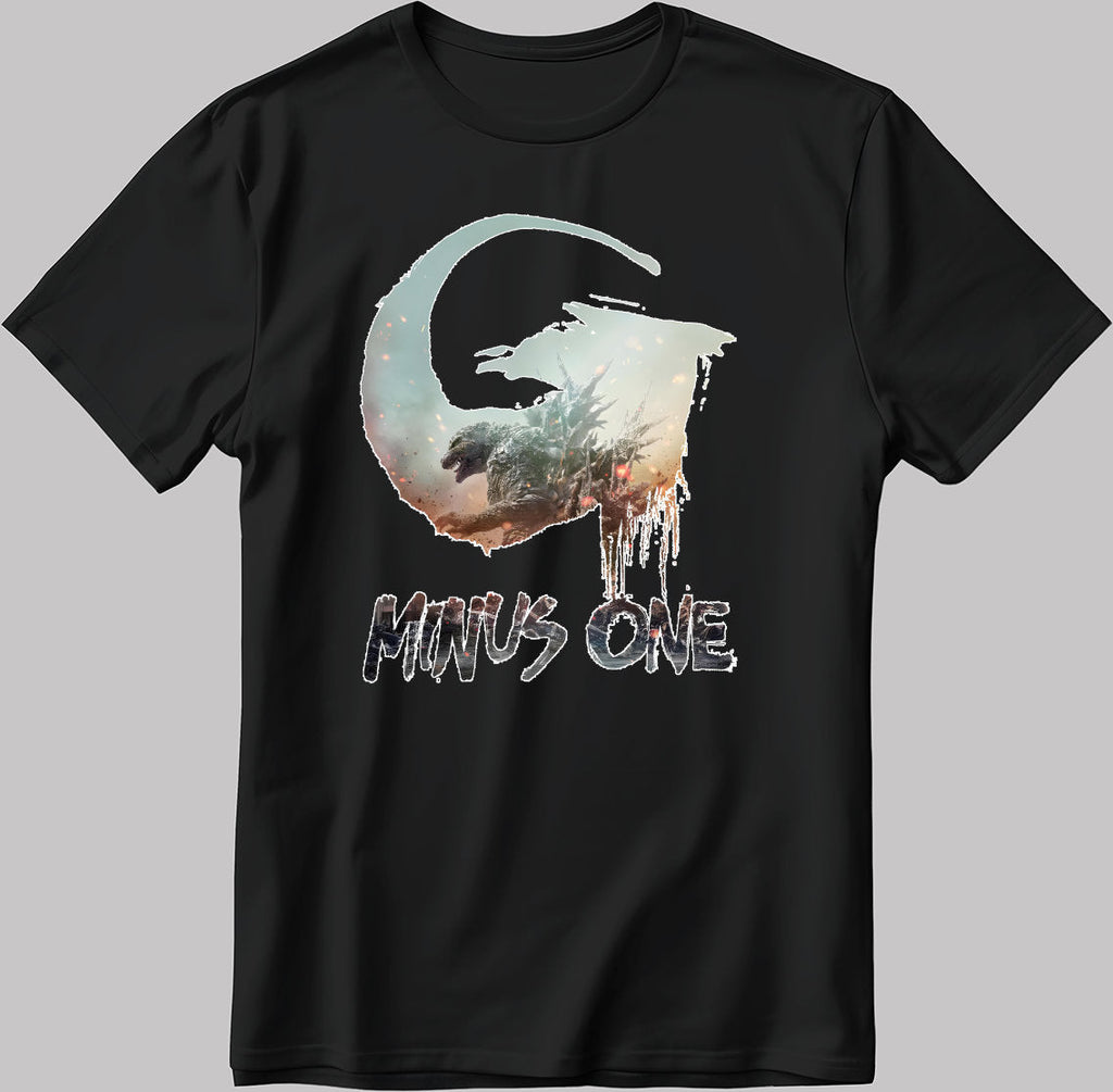 Minus One Figure Short Sleeve White-Black Men's / Women's T Shirt N129