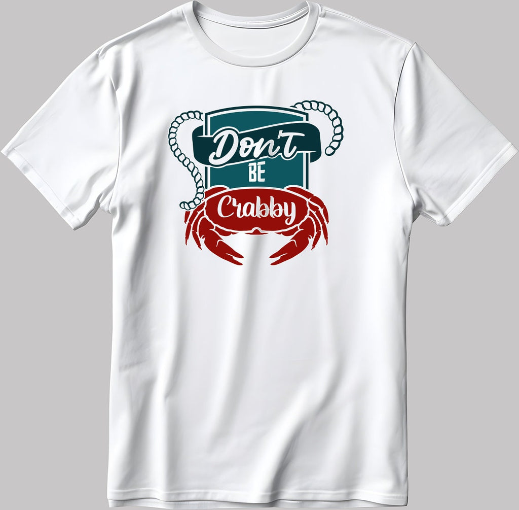 Don't Be Chabby Short Sleeve White-Black Men's / Women's T Shirt C304