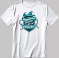 Happiness Waves Short Sleeve White-Black Men's / Women's T Shirt C307