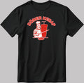 Doner Kebap Figure Short Sleeve White-Black Men's / Women's T Shirt E045