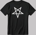 Logo Star Symbol Short Sleeve White-Black Men's / Women's T Shirt G808