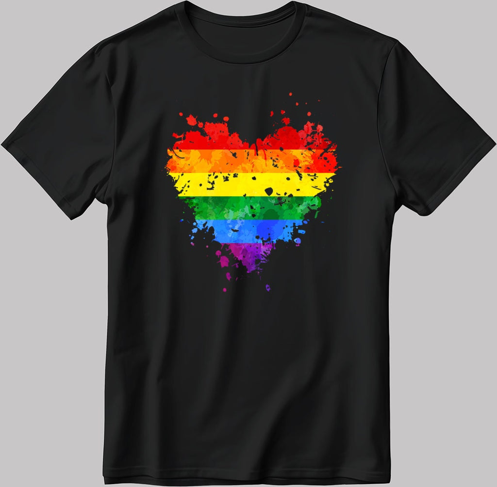 Lgbt Icon Short Sleeve White-Black Men's / Women's T Shirt K127