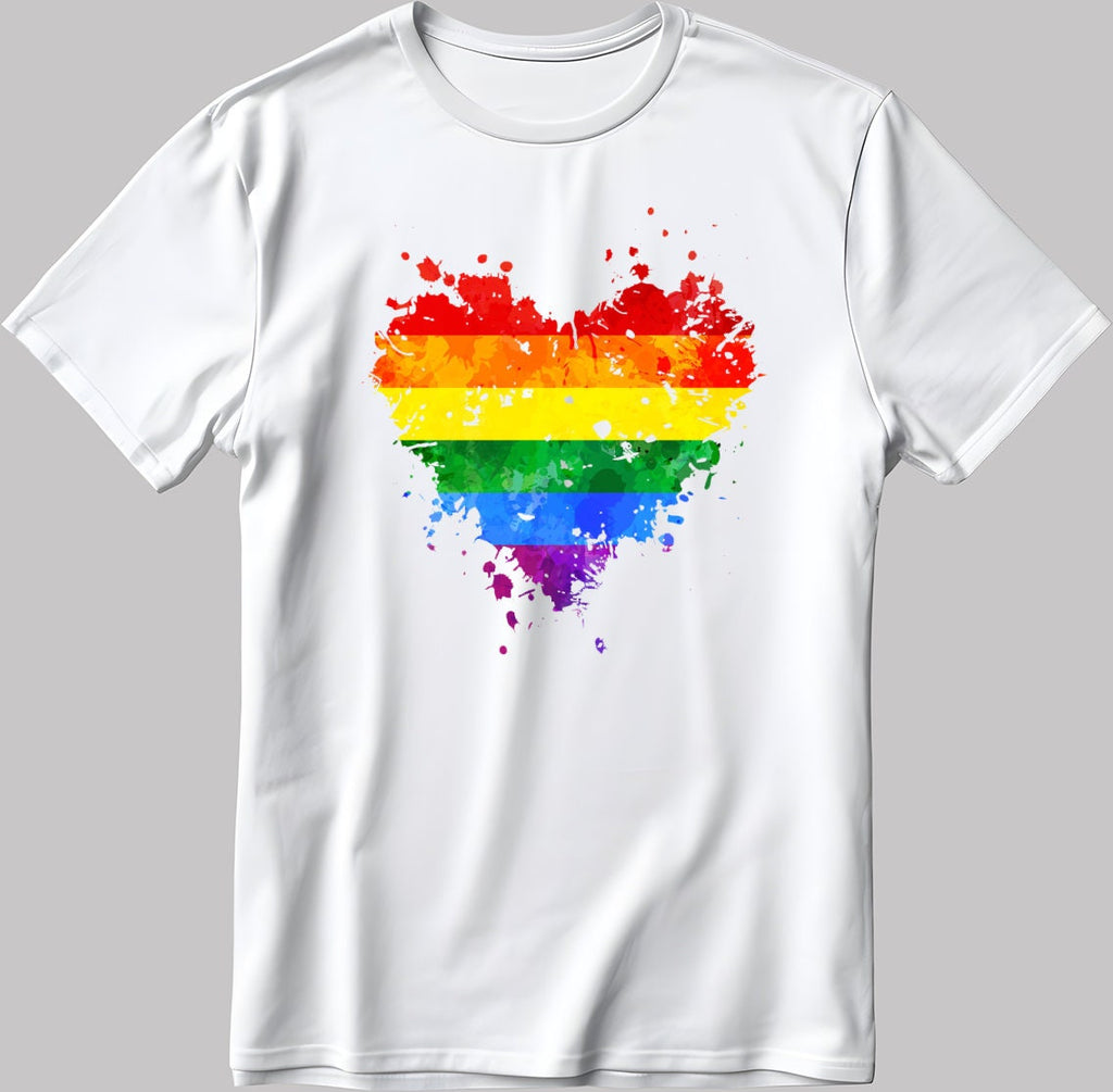 Lgbt Icon Short Sleeve White-Black Men's / Women's T Shirt K127