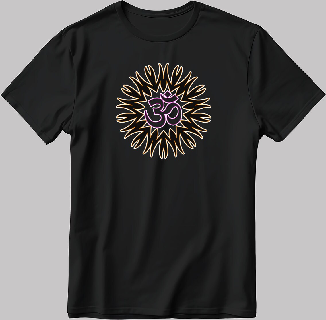 Japanese Art Short Sleeve White-Black Men's / Women's T Shirt K822