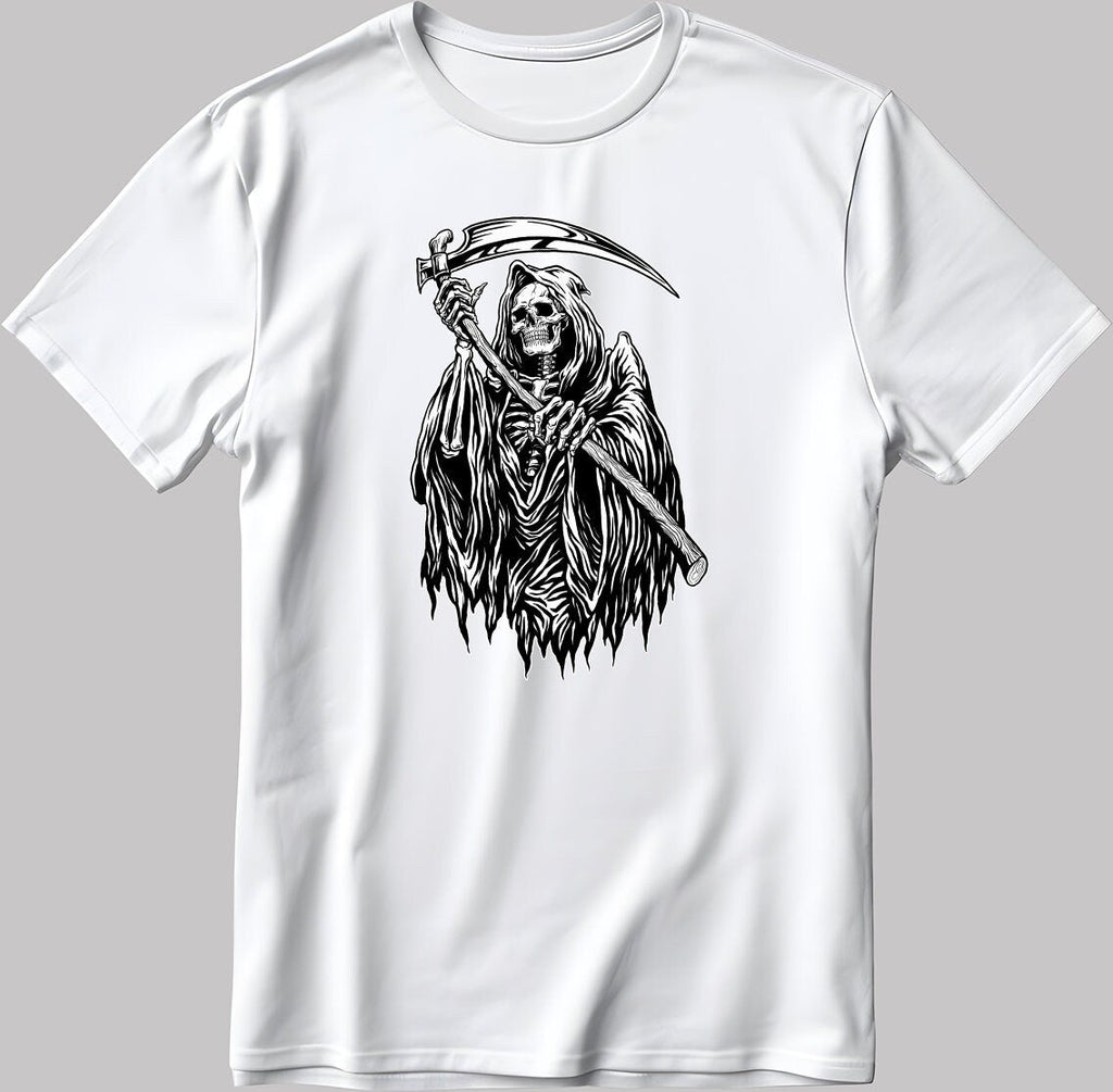 Death Angel Short Sleeve White-Black Men's / Women's T Shirt K1013