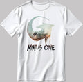 Minus One Figure Short Sleeve White-Black Men's / Women's T Shirt N129