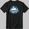 Marshmallow Man Short Sleeve White-Black Men's / Women's T Shirt C051