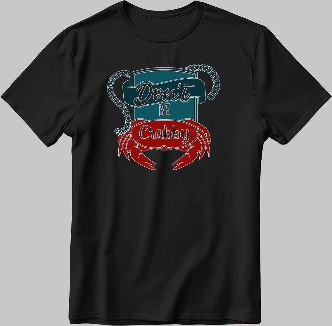 Don't Be Chabby Short Sleeve White-Black Men's / Women's T Shirt C304