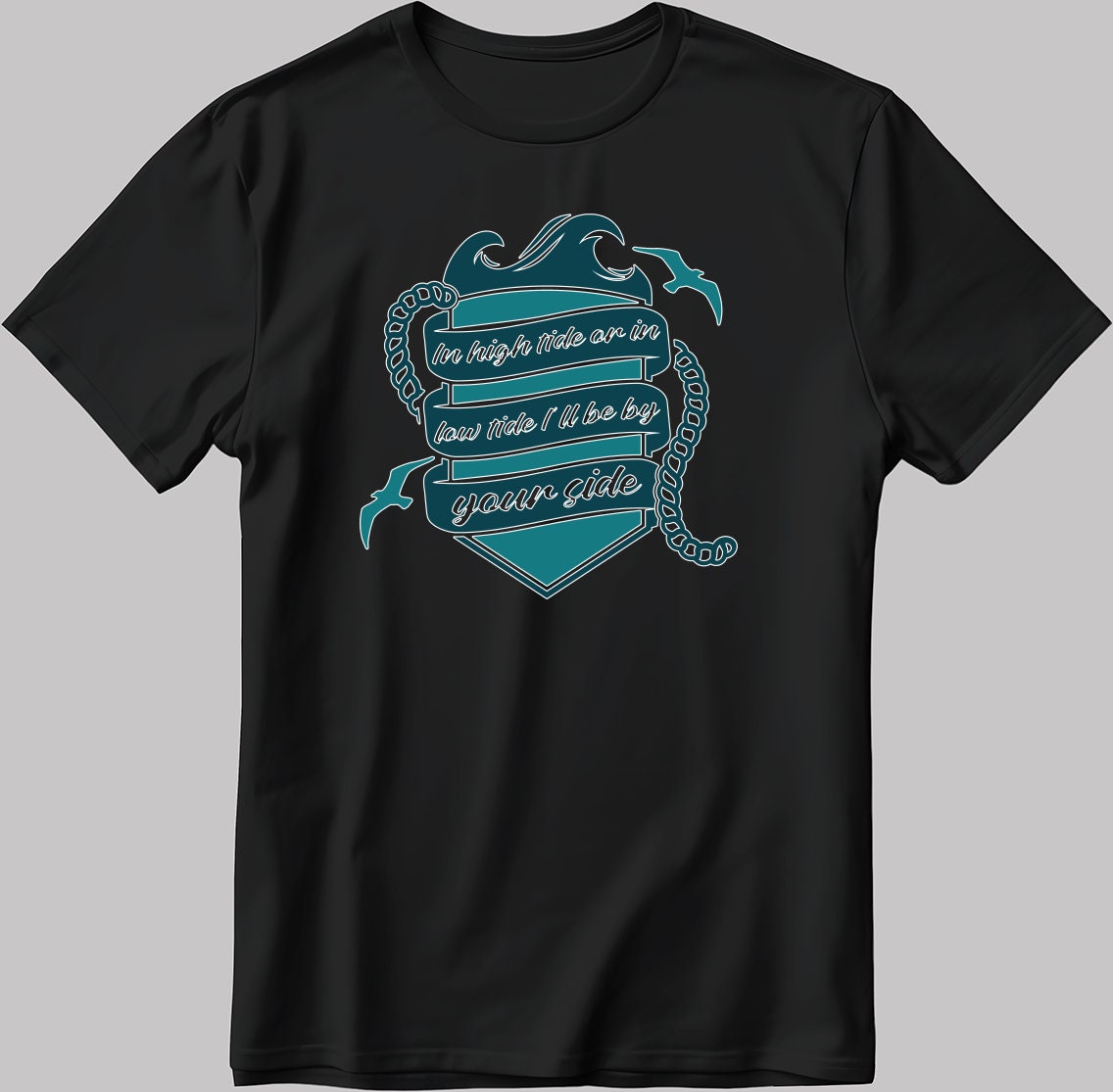 I'm high ride or in low ride Short Sleeve White-Black Men's / Women's T Shirt C312