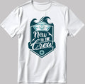 New To The Crew Short Sleeve White-Black Men's / Women's T Shirt C321