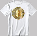 Bitcoin Short Sleeve White-Black Men's / Women's T Shirt K758