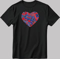 British Hearth Icon Short Sleeve White-Black Men's / Women's T Shirt K1021