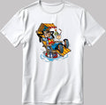 Goofy Holiday Short Sleeve White-Black Men's / Women's T Shirt N218