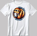 Worry Less Live More Lazy Animal Short Sleeve White-Black Men's / Women's T Shirt N591