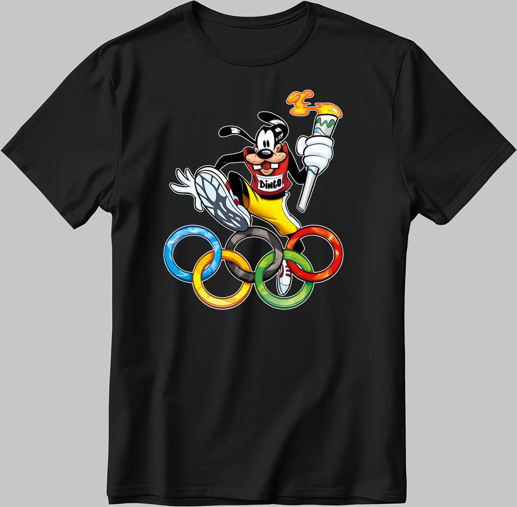 Goofy Funny Athlete Short Sleeve White-Black Men's / Women's T Shirt N543