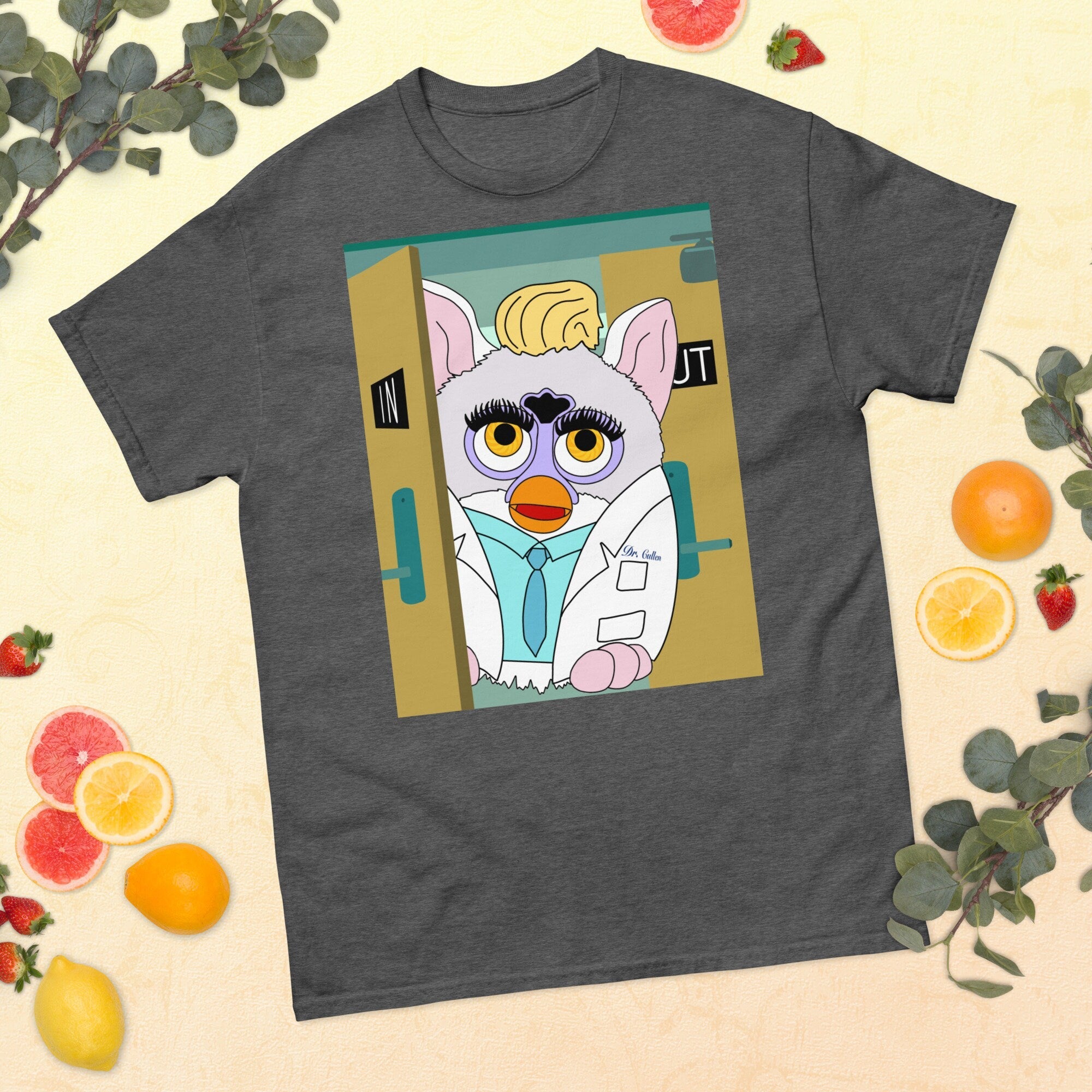 Twilight Furby T Shirt Doctor Carlise Cullen