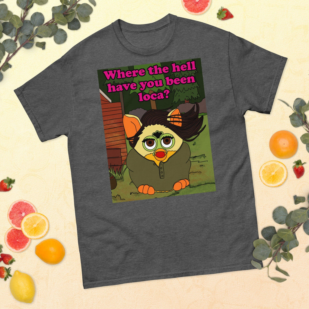 Twilight Furby T Shirt Where the Hell Have You Been Loca? Jacob Black