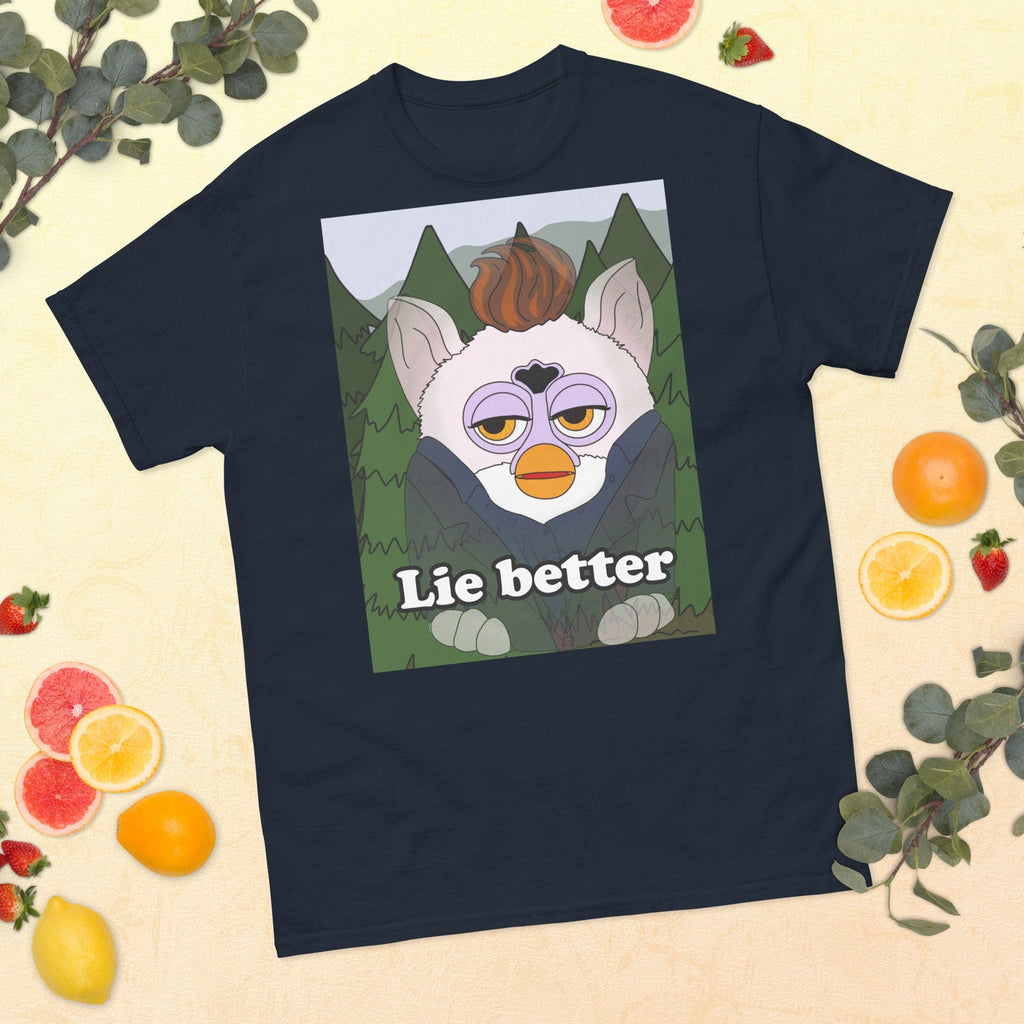 Twilight Furby T Shirt â€˜Lie Better!â€™ Edward Cullen New Moon