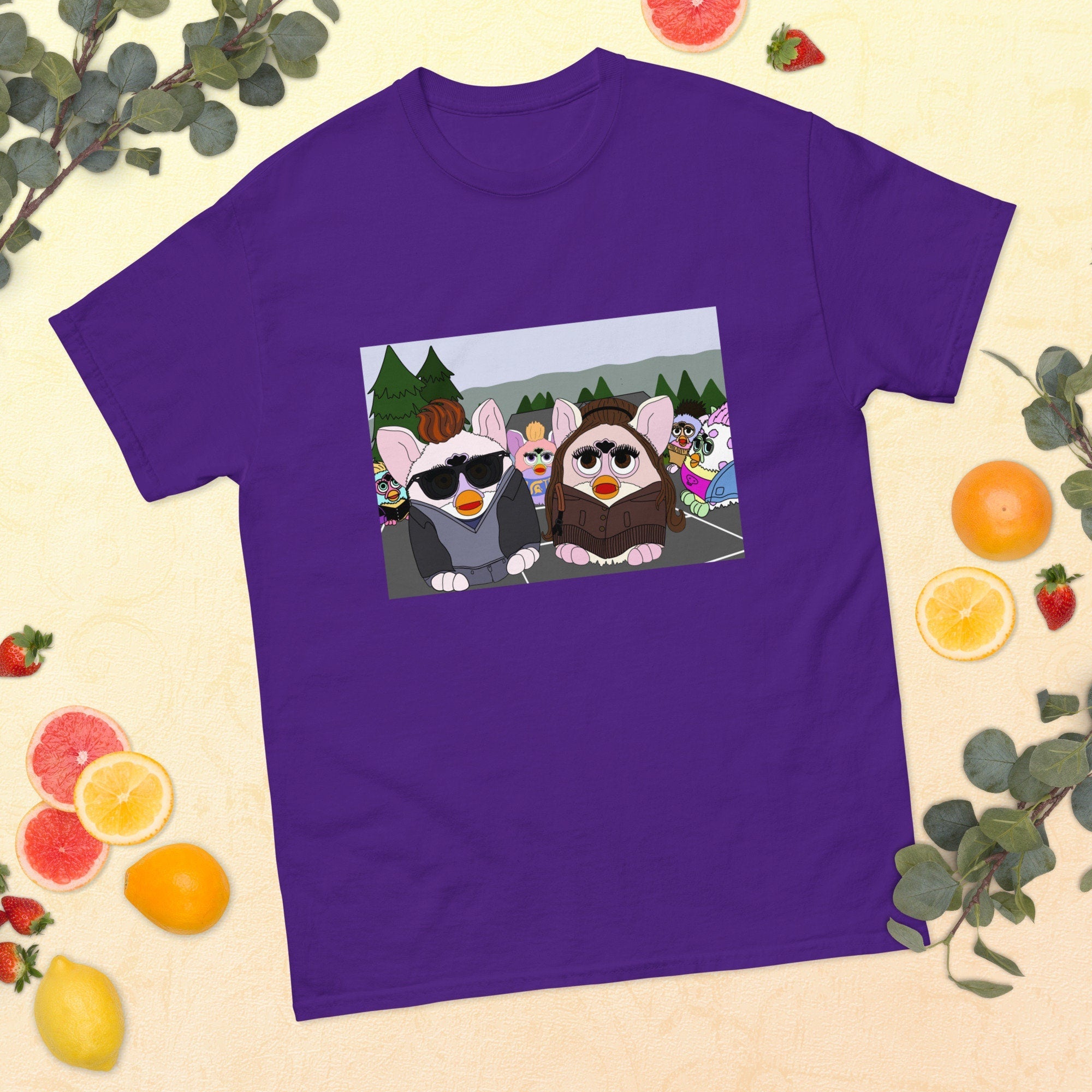 Twilight Furby T Shirt Sunglasses Edward Cullen & Bella Swan