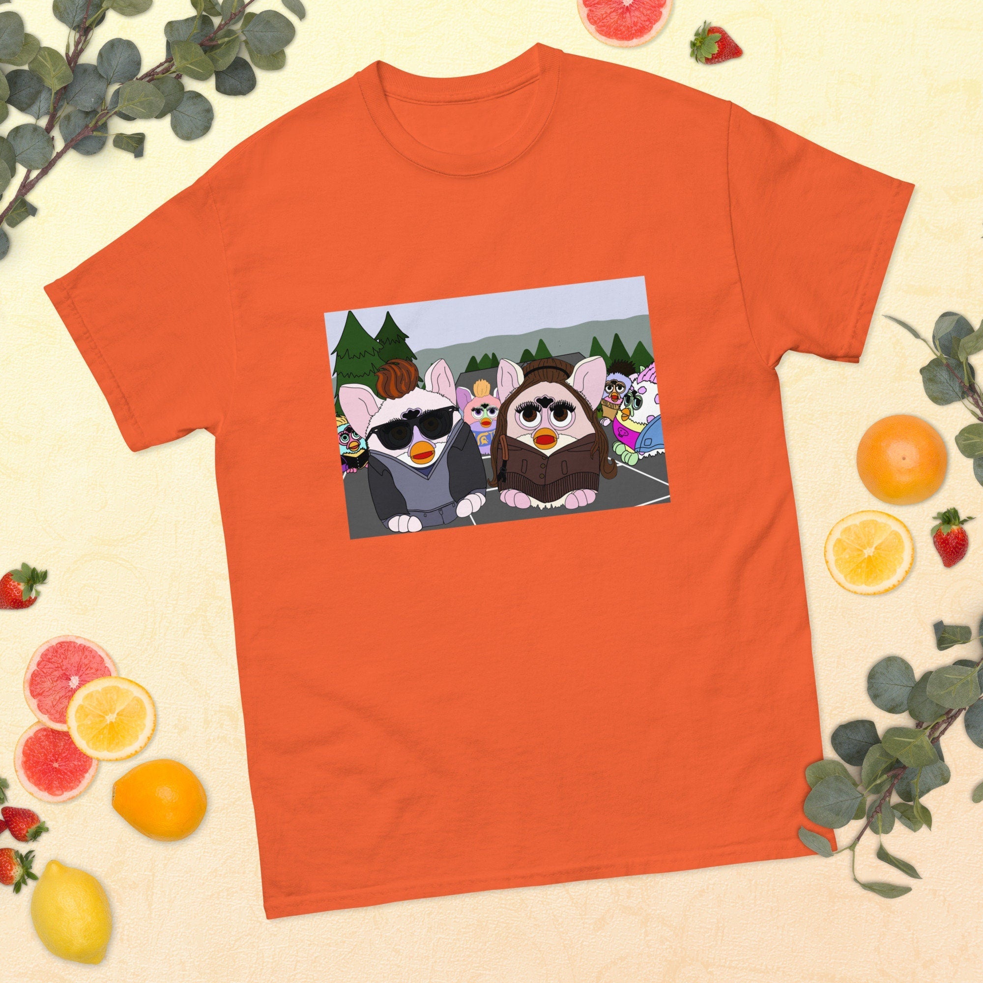 Twilight Furby T Shirt Sunglasses Edward Cullen & Bella Swan