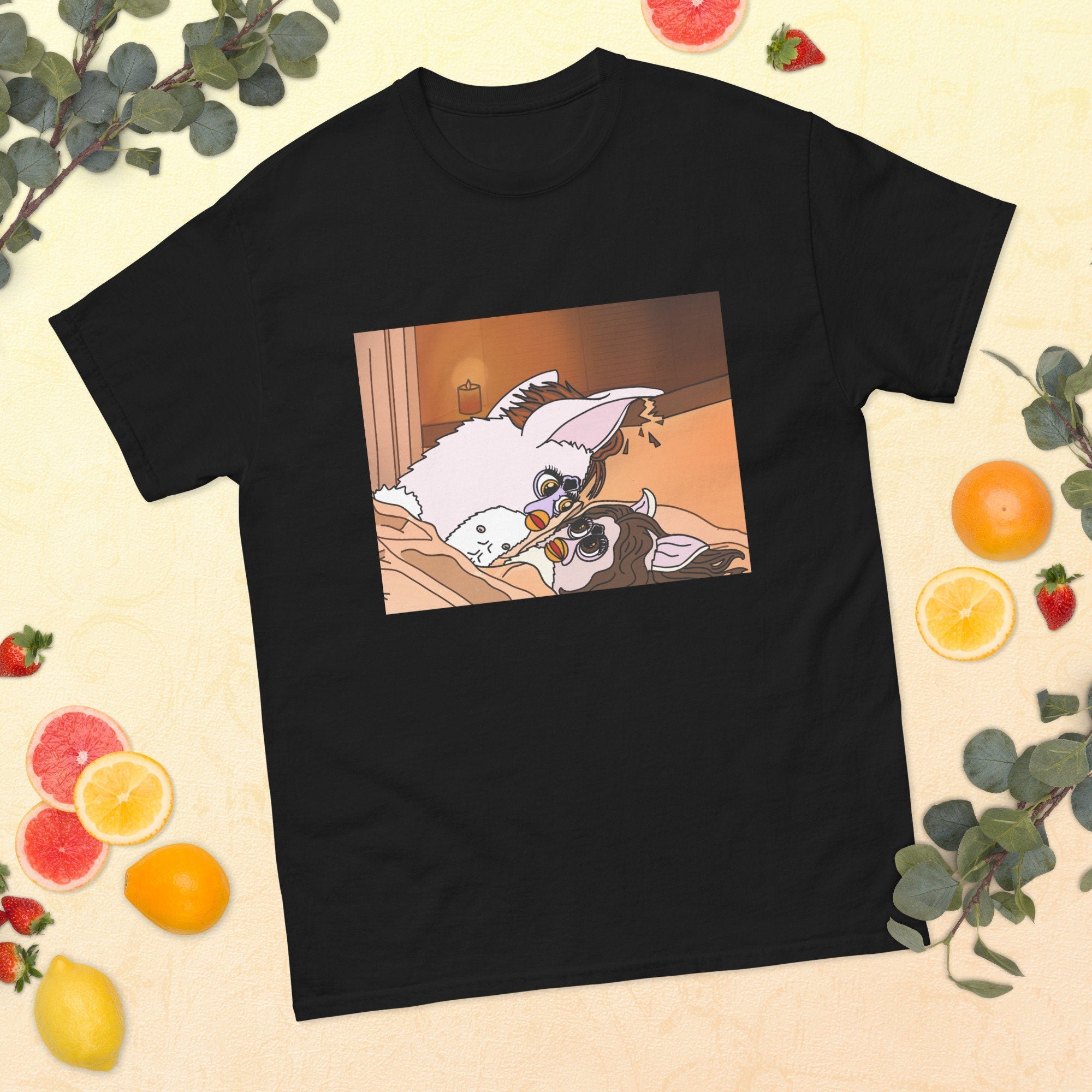 Twilight Furby T Shirt Bella Swan & Edward Cullen Honeymoon Breaking Headboard