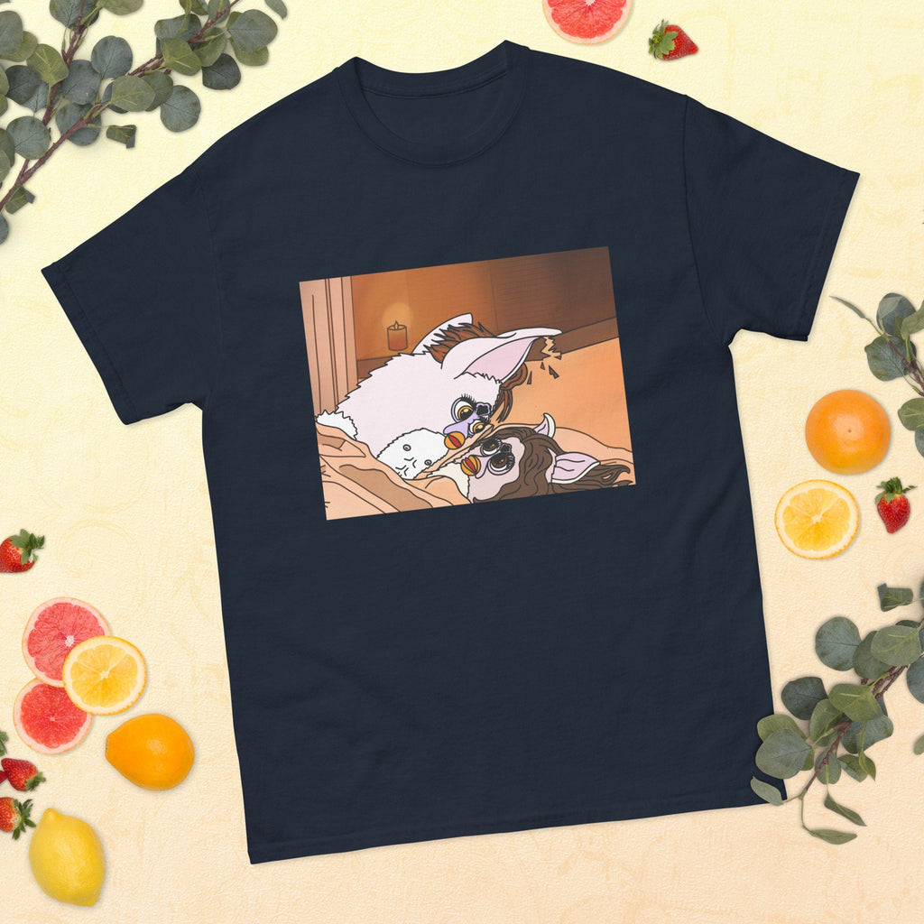 Twilight Furby T Shirt Bella Swan & Edward Cullen Honeymoon Breaking Headboard